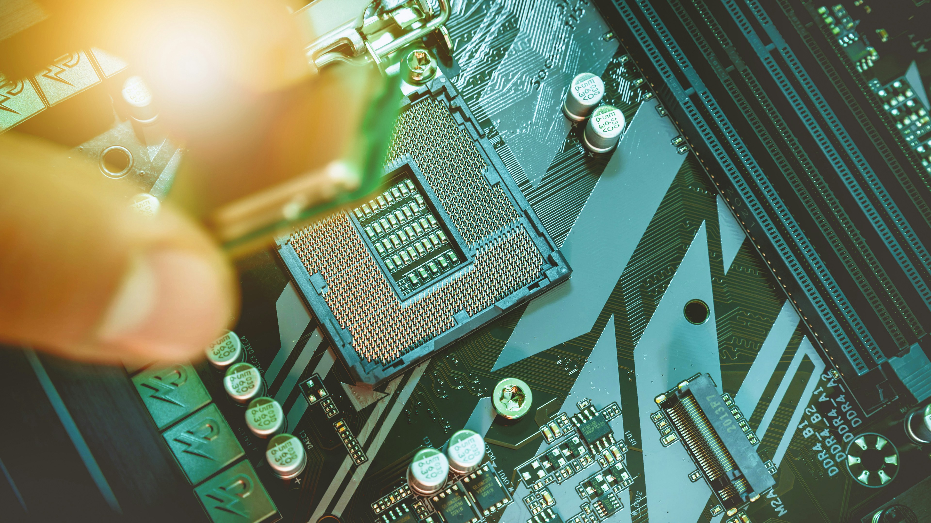 Composants à l'intérieur d'un PC